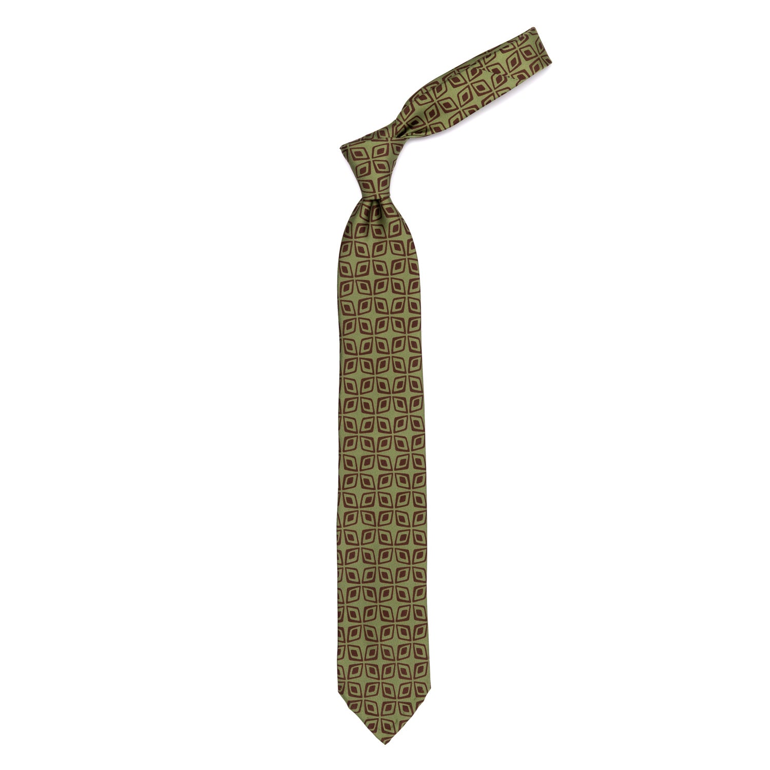 Exclusively for Michael Jondral: Tie "Foulard 1974" made from pure Silk - hand-rolled